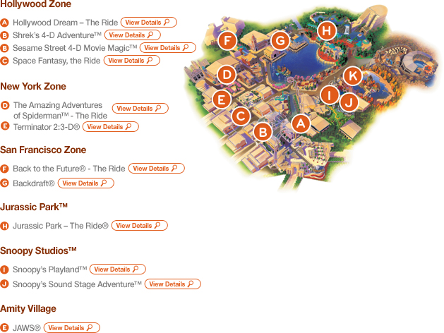Available Attractions