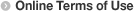 Online Terms of Use