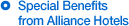 Special Benefits from Alliance Hotels