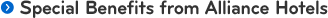 Special Benefits from Alliance Hotels