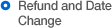 Refund and Date Change