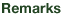 Remarks