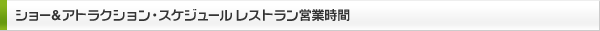 �V���[���A�g���N�V�����E�X�P�W���[�� ���X�g�����c�Ǝ���