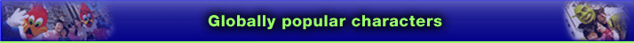 Globally popular characters