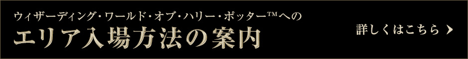 ウィザーディング・ワールド・オブ・ハリー・ポッター™へのエリア入場方法の案内