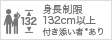 132cm以上 付き添い者あり