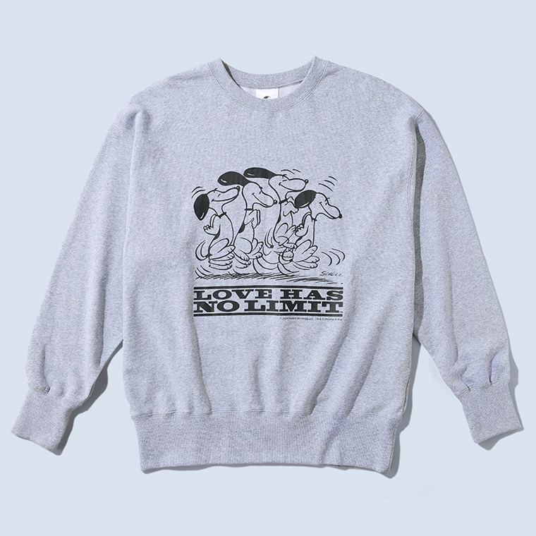 ピーナッツ コラボスウェットの画像