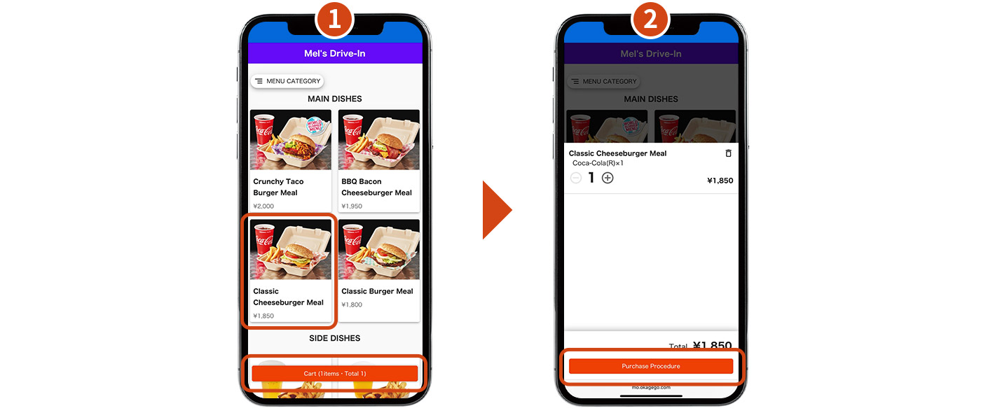 How to Use the Service Step2
