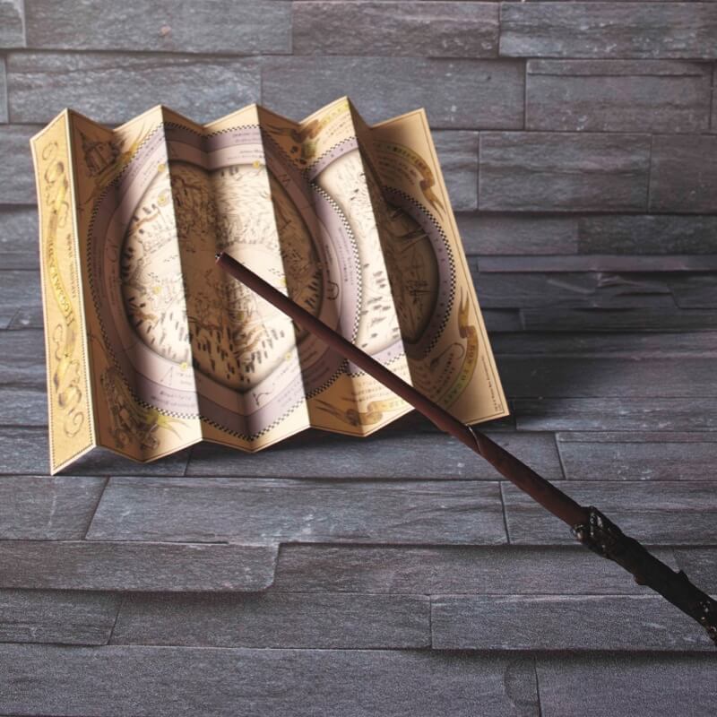 Interactive Wand and map showing locations where you can cast magic