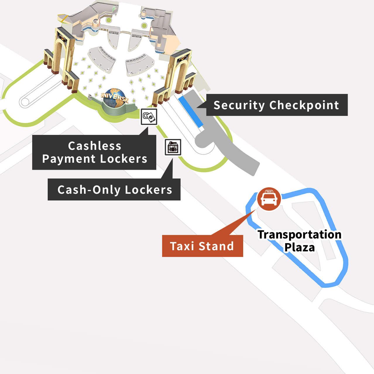 Taxi Stand Map