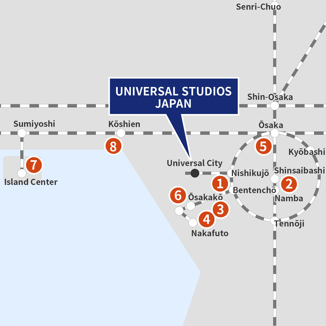 Associate Hotels Map
