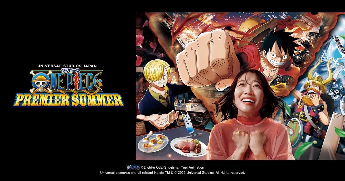 ONE PIECE PREMIER SUMMER 2026｜Universal Studios Japan | USJ