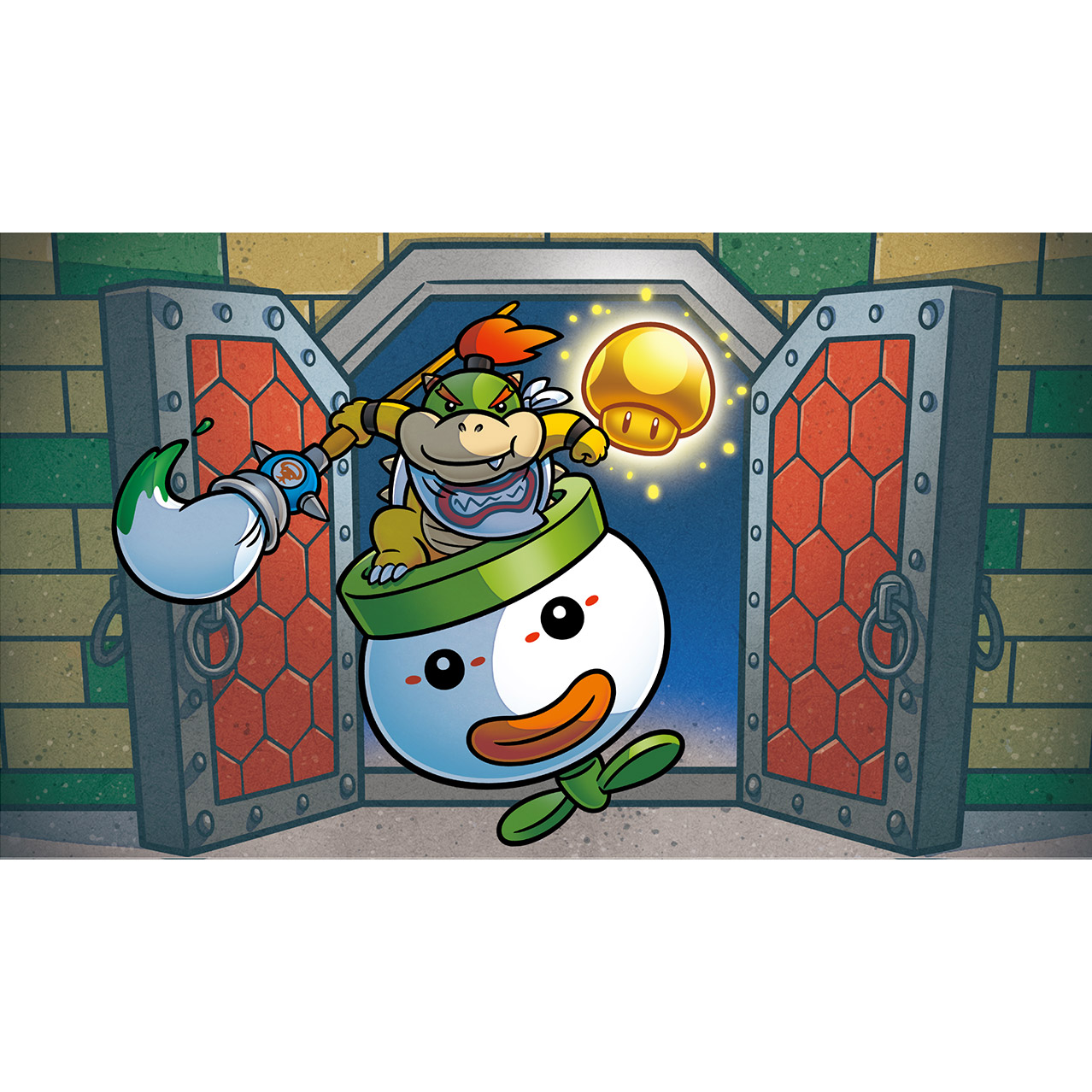 2. He took it to his lair and locked it away.