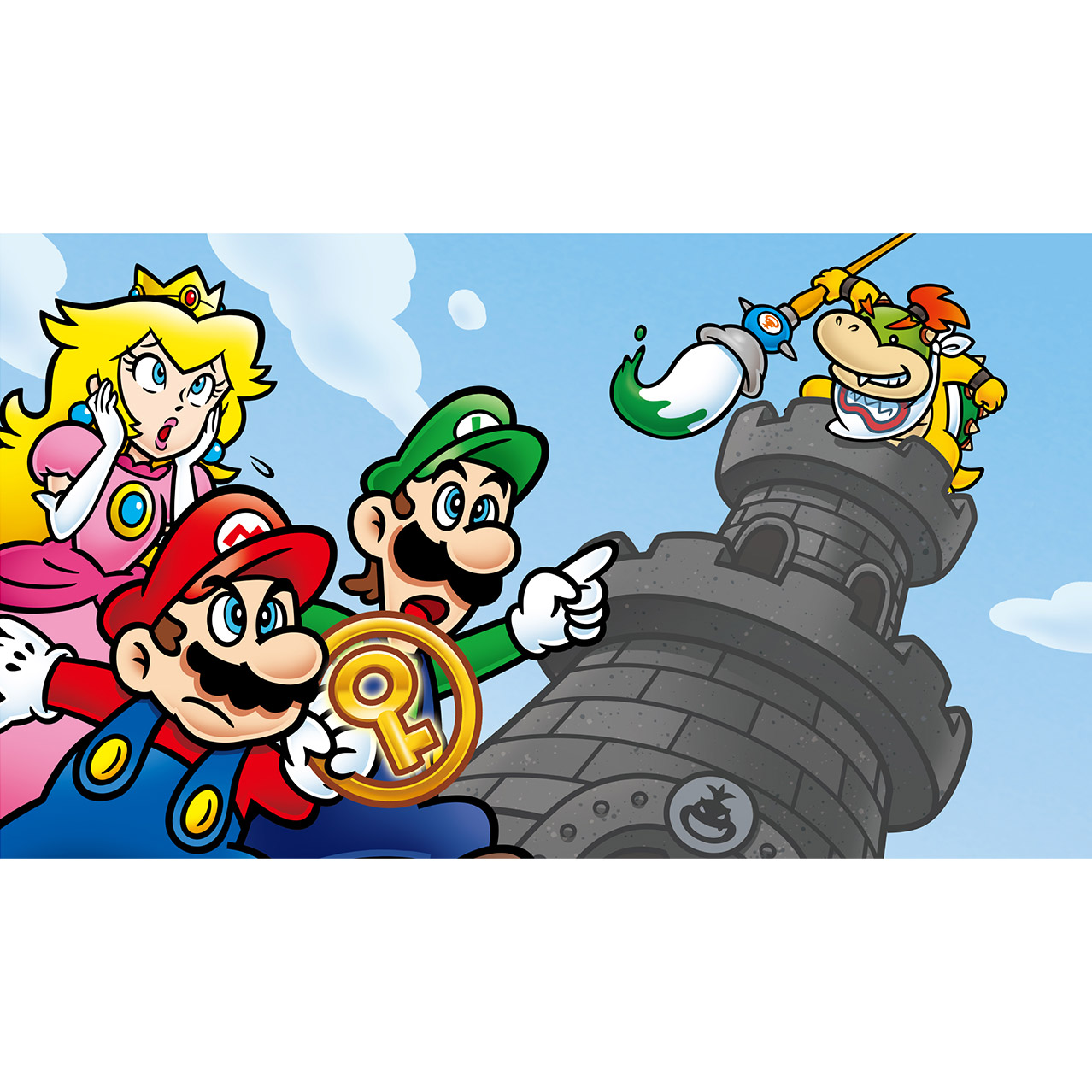 4. Collect the keys to take back the Golden Mushroom!