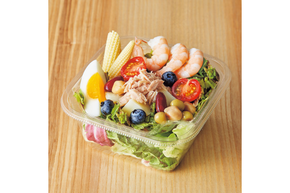 Shrimp & Tuna Veggie Salad