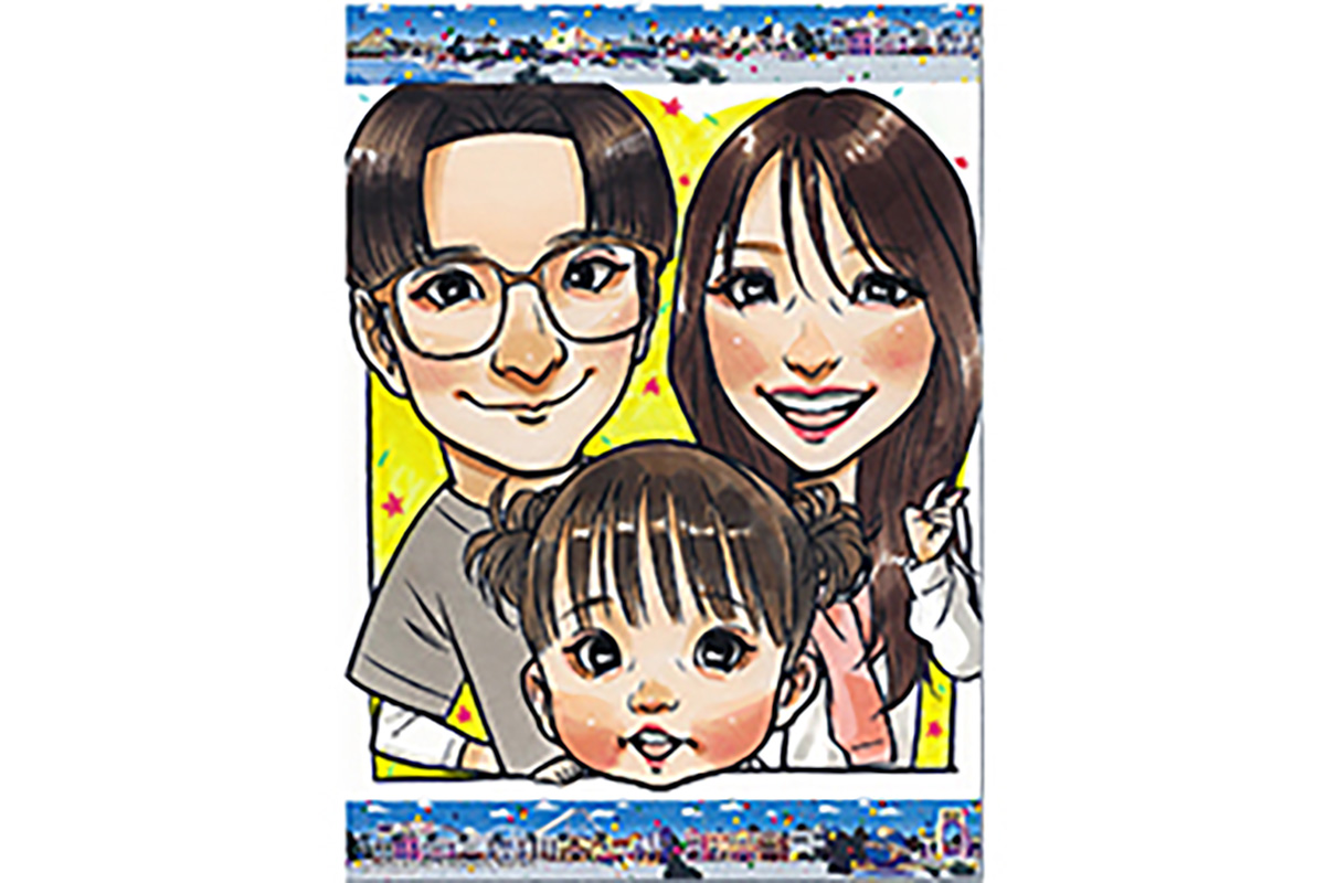 似顔絵アート