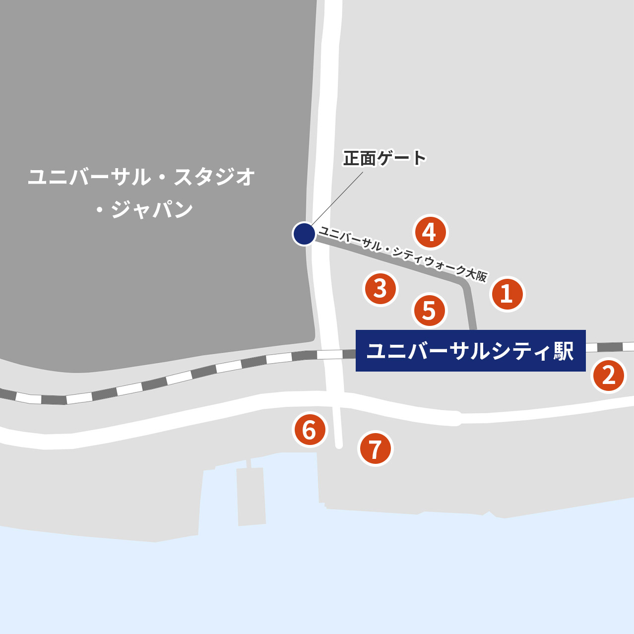 オフィシャルホテルMAP