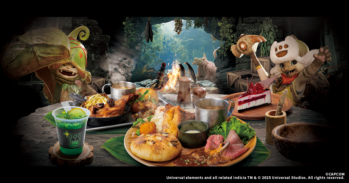 モンスターハンターワイルズ ~モリバーの宴~|Universal Studios モンスターハンターワイルズ ~モリバーの宴~|Universal Studios