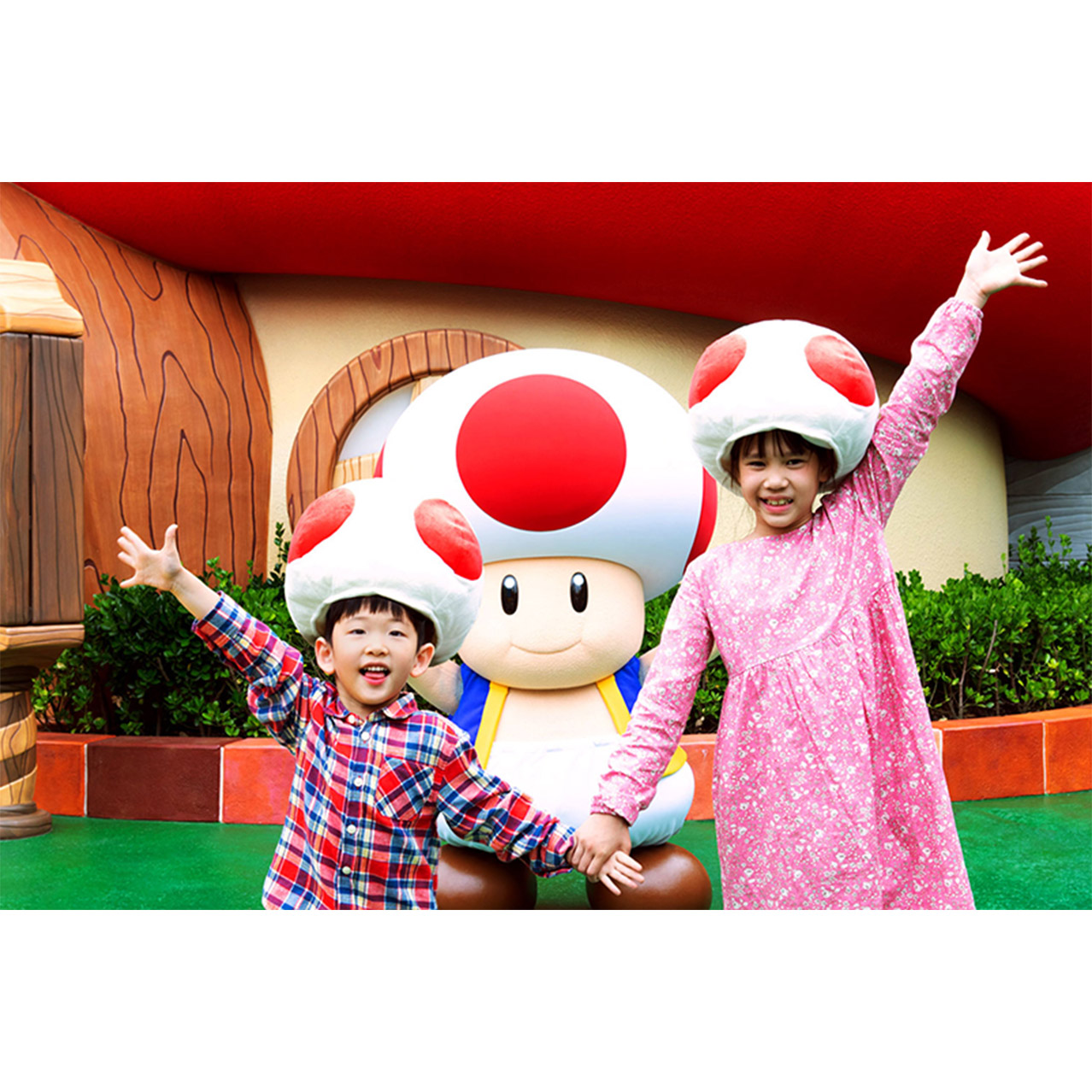 キノピオともかわいく撮影♡