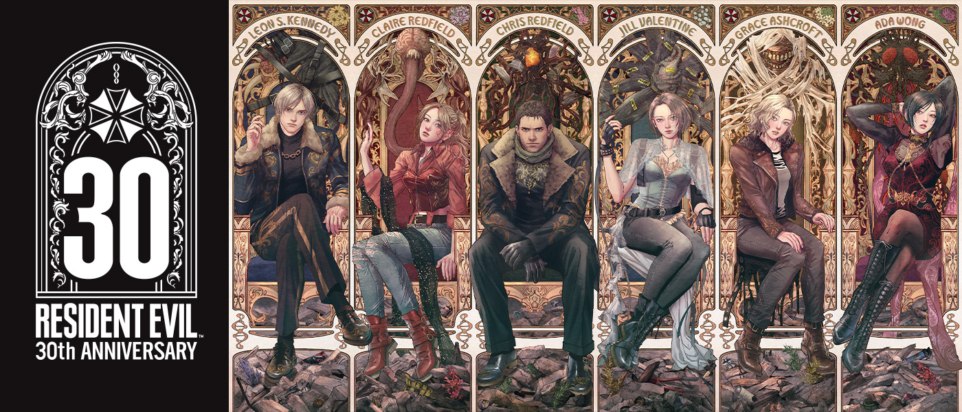 RESIDENT EVIL 30th ANNIVERSARY Website
