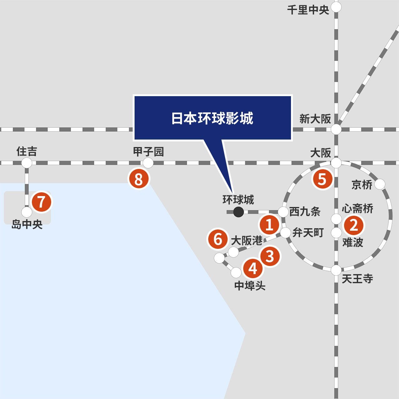 同盟酒店地图