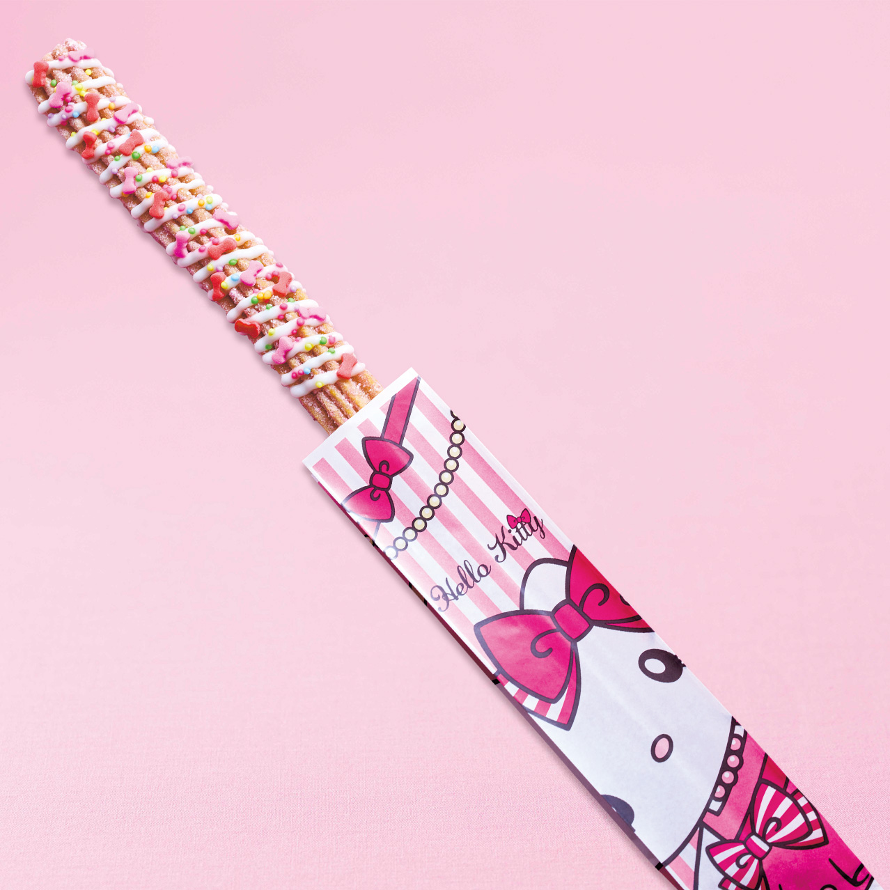 Hello Kitty吉拿棒~草莓牛奶~