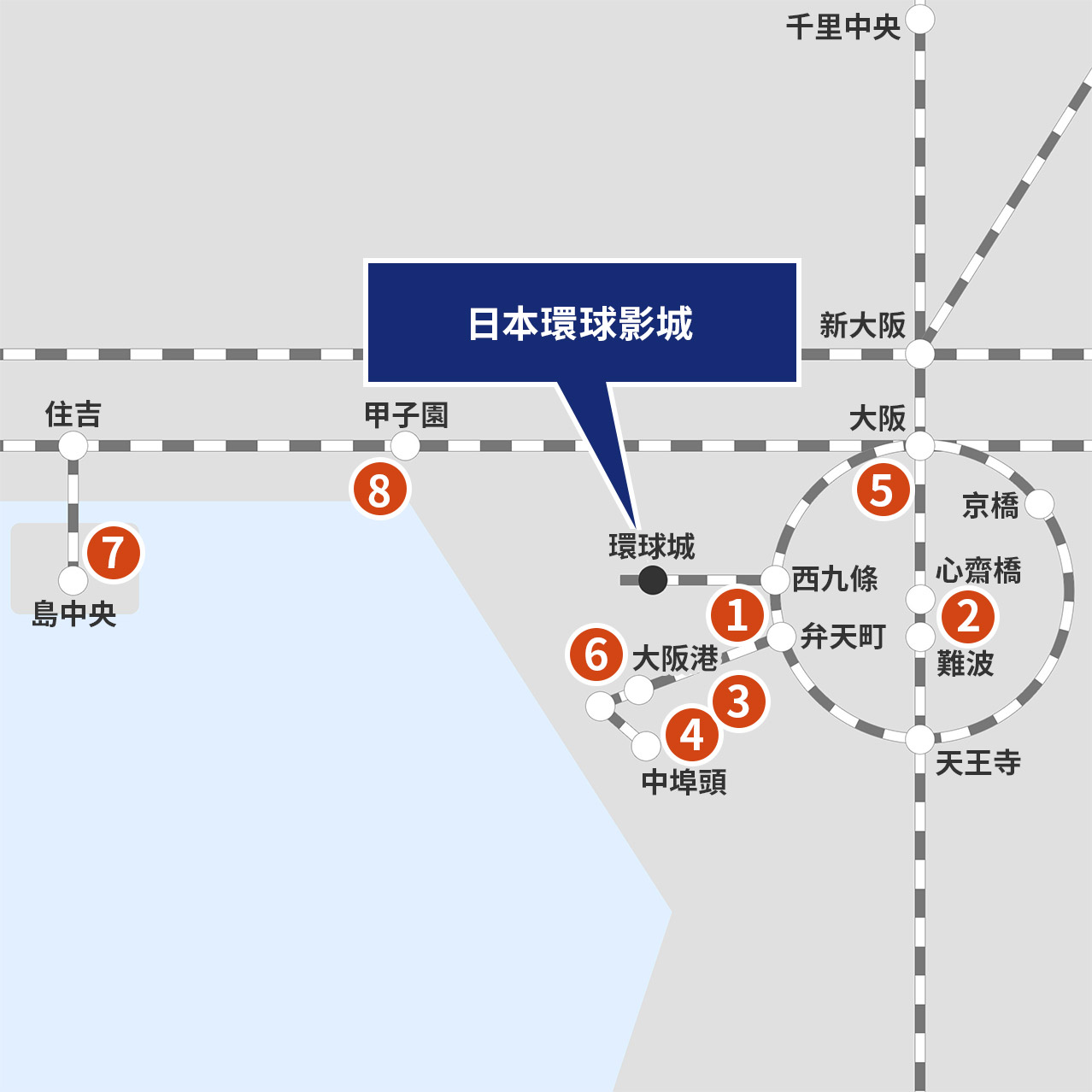 同盟酒店MAP