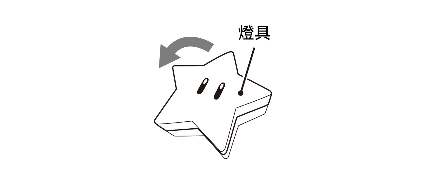 燈具拆卸方式①