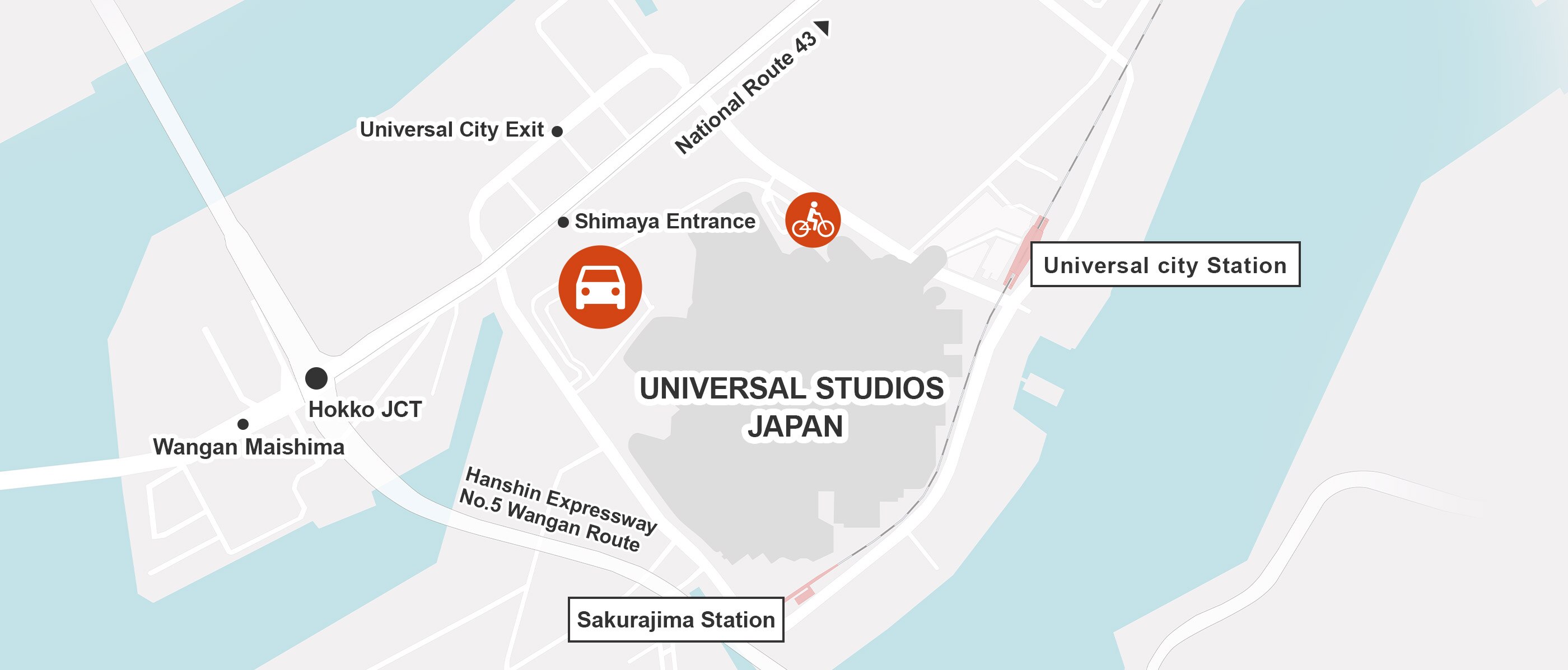 Transportation Access Universal Studios Japan Usj