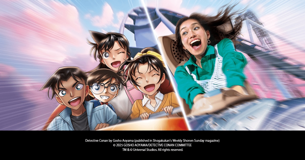 Enjoy the world of Detective Conan even more| Universal Enjoy the world of Detective Conan even more| Universal