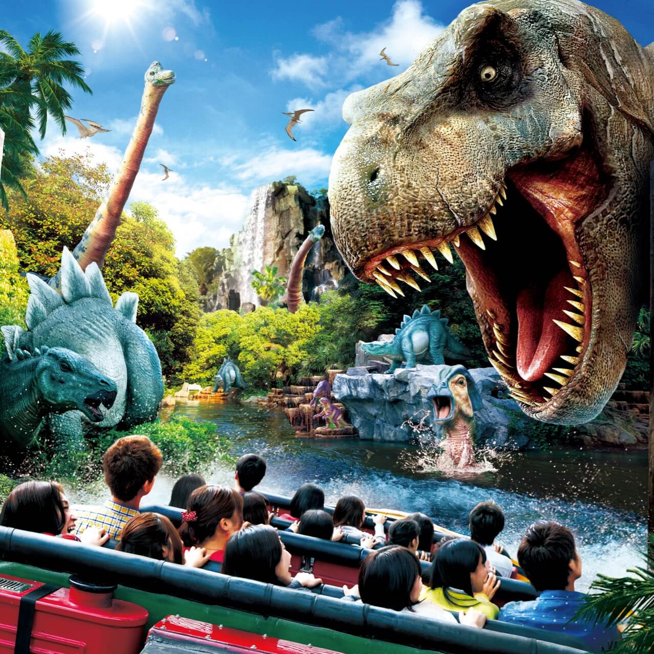 Jurassic Park The Ride Universal Studios Japan Usj