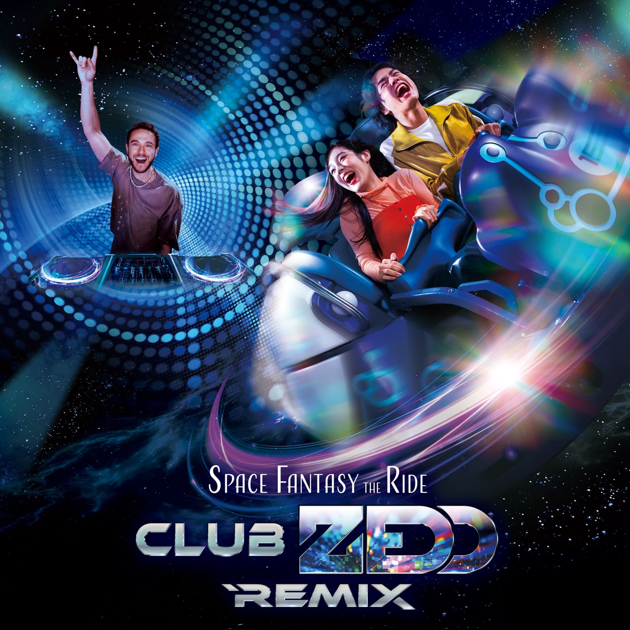 Space Fantasy - The Ride: CLUB ZEDD REMIX | Universal Studios