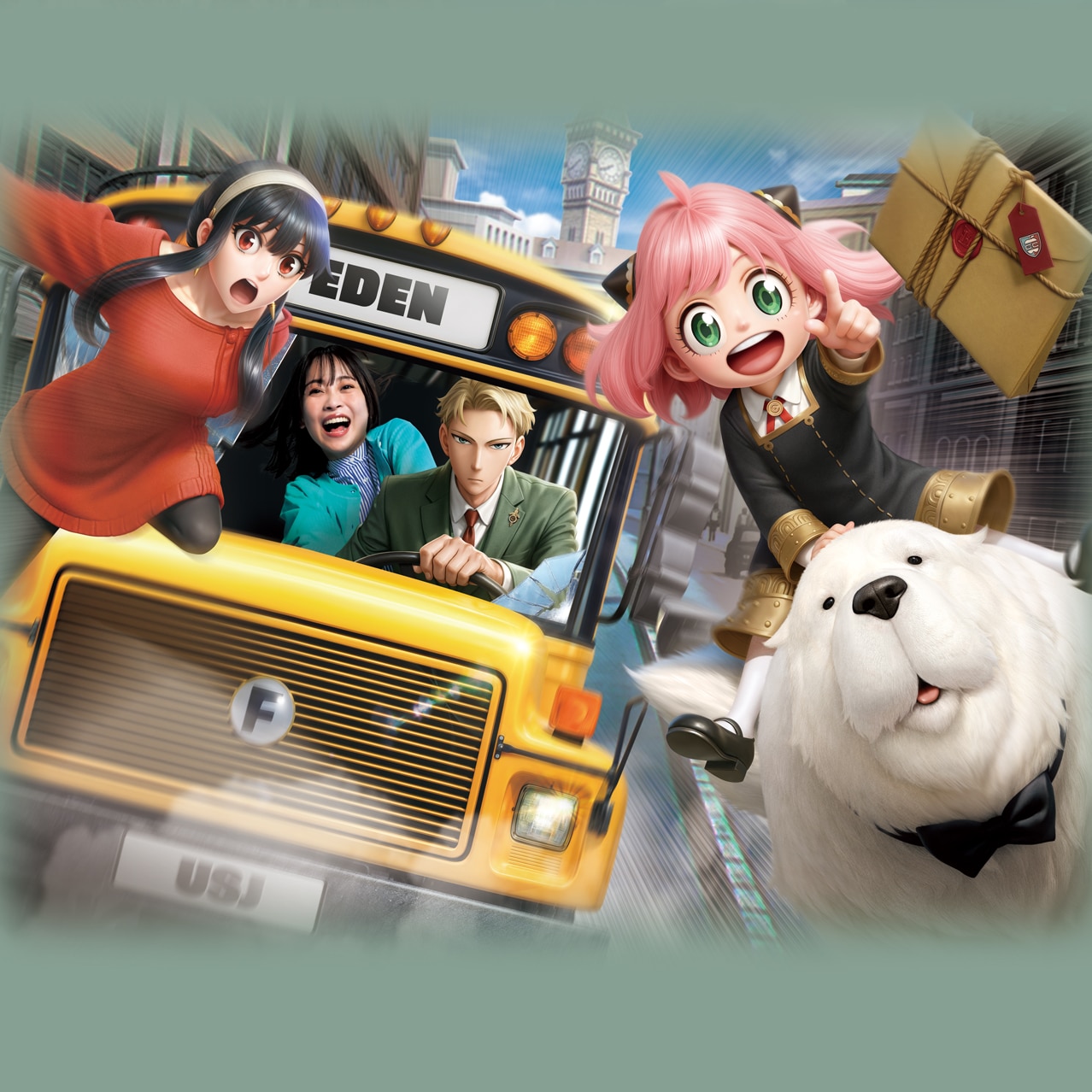 SPY x FAMILY XR Ride | Universal Studios Japan | USJ