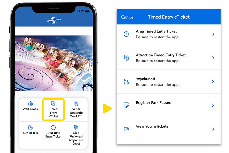 Attraction Timed Entry Tickets Universal Studios Japan Usj