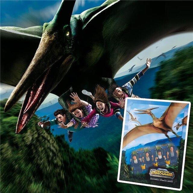 The Flying Dinosaur Photo Universal Studios Japan Usj