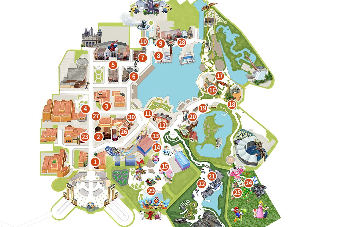 食べ歩きフード特集 ユニバーサル スタジオ ジャパン Usj