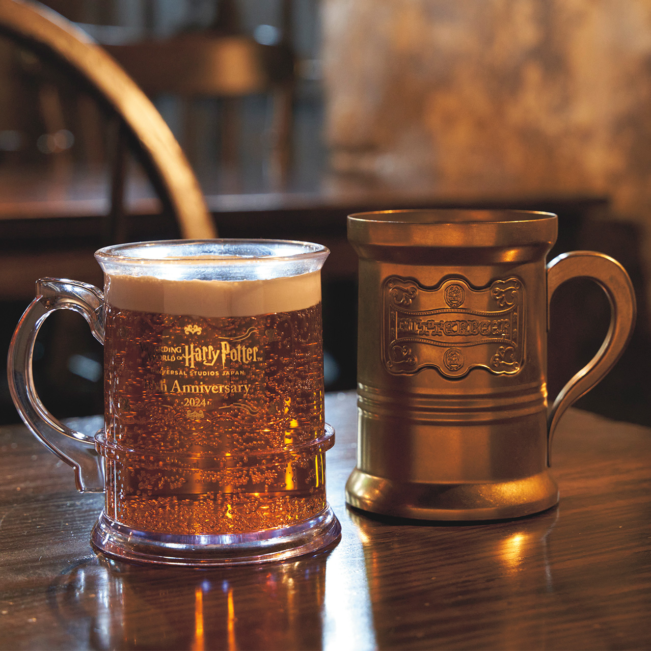 ハリー・ポッター usj10周年マグカップ2個セット 2024 ジョッキ ハリー・ポッター usj10周年マグカップ2個セット 2024 ジョッキ