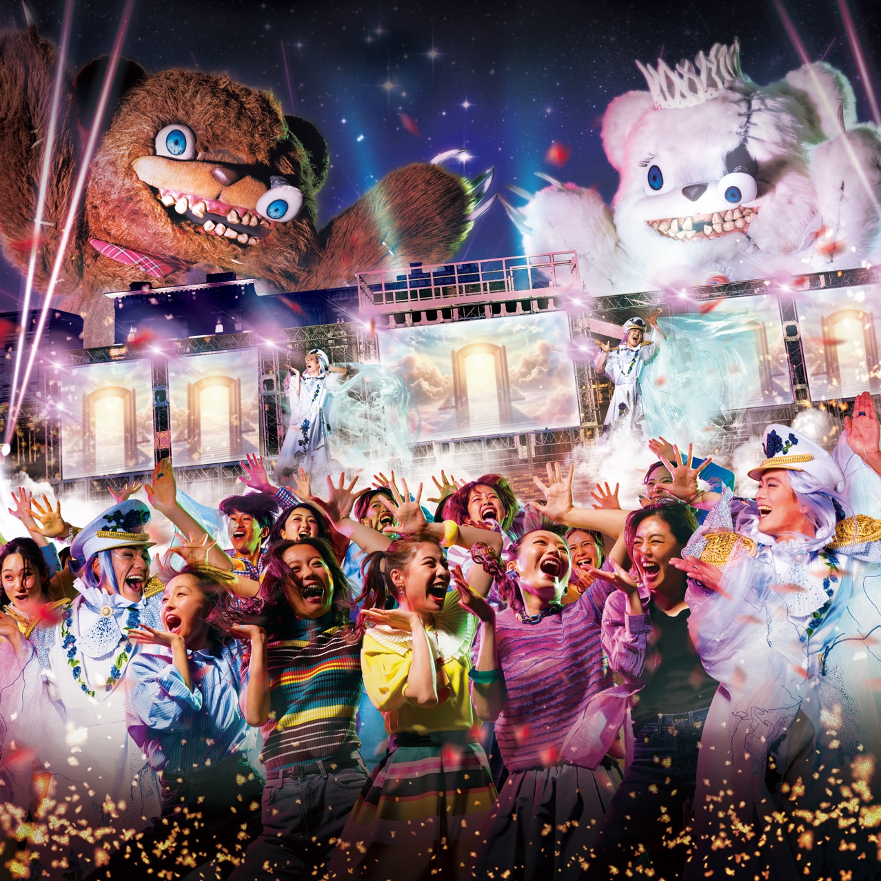 USJ ハミクマソウル 巡り会い マスコットキーチェーン