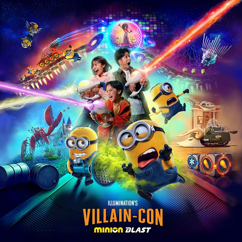 Villain-Con Minion Blast: Interaktive Neuheit in Universal Studios Japan ab Sommer 2025 2 Villain-Con Mine Blast