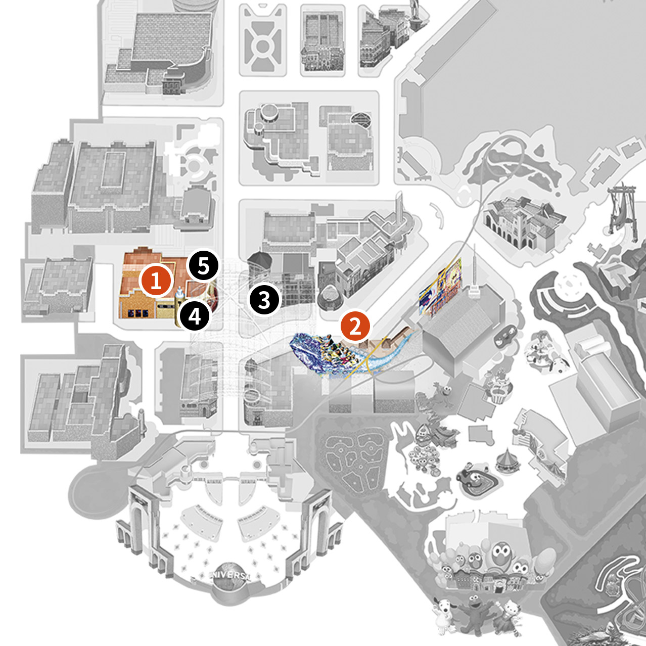 呪術廻戦・ザ・リアル 4-D ～廻る時計台～｜ユニバーサル・スタジオ