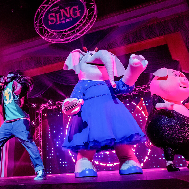 USJ シング・オン・ツアー ピンバッチ ノベルティ 非売品　SING ユニバ USJ シング・オン・ツアー ピンバッチ ノベルティ 非売品 SING