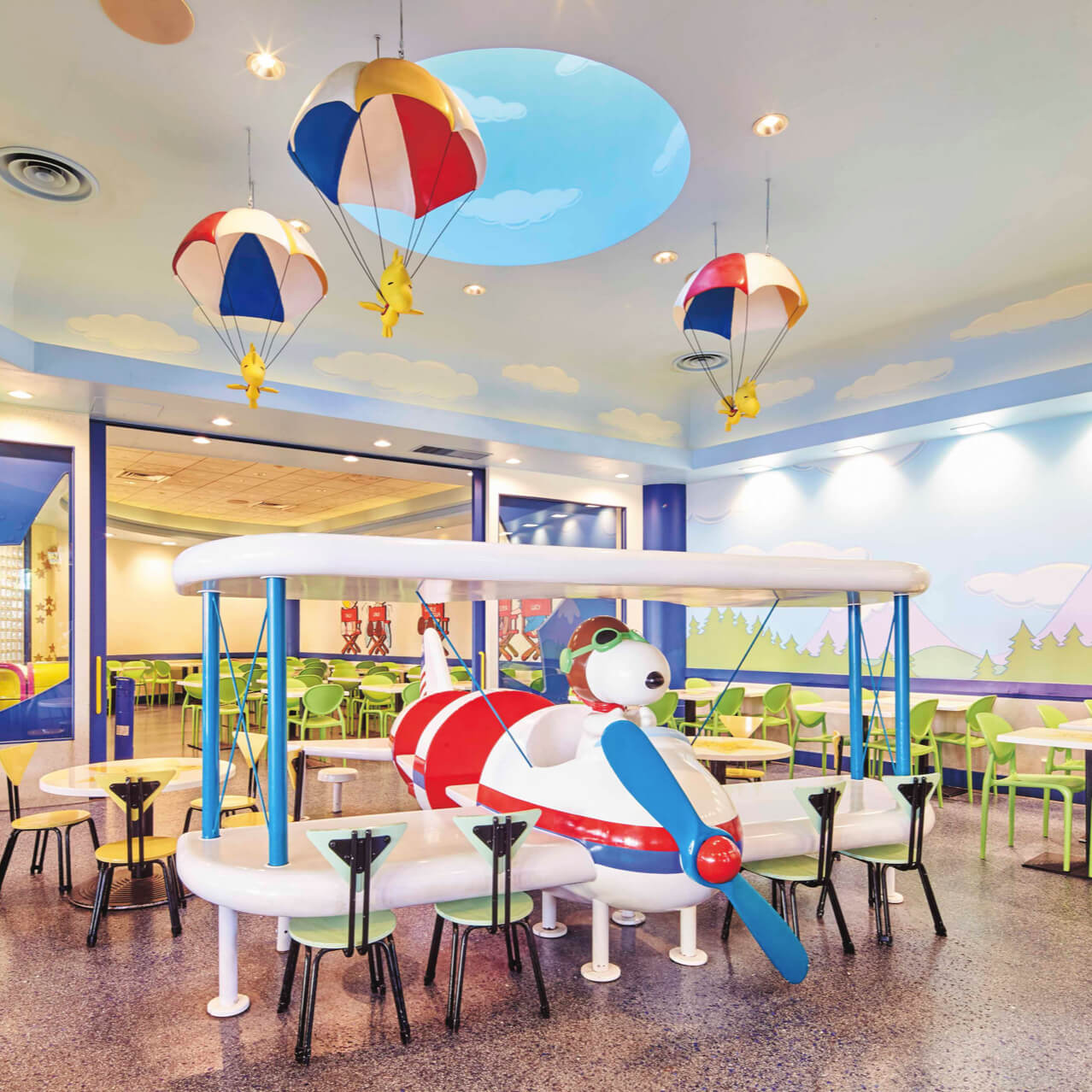 スヌーピー バックロット カフェ ユニバーサル スタジオ ジャパン Usj