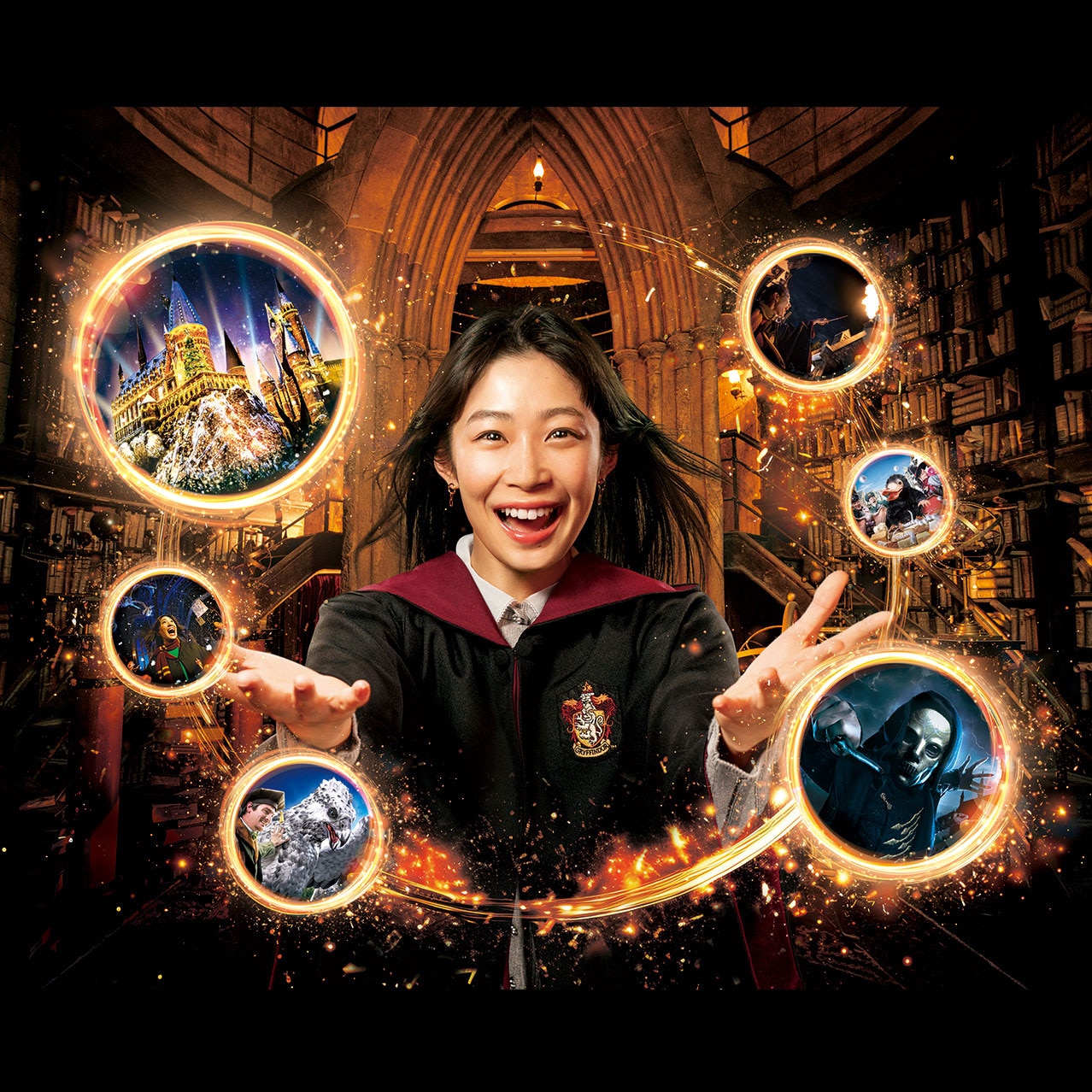 USJ】ハリーポッター でかく グリフィンドール ローブ ネクタイ