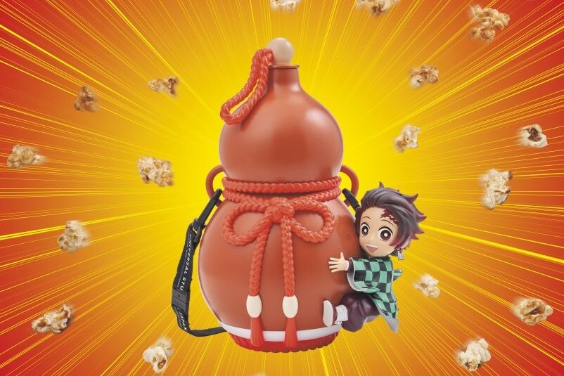 美品 鬼滅の刃 USJ ポップコーンバケツ ユニバーサルスタジオ